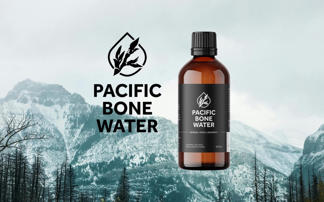 Logo & Label Design for a Natural Health Product -Pacific Bone Water